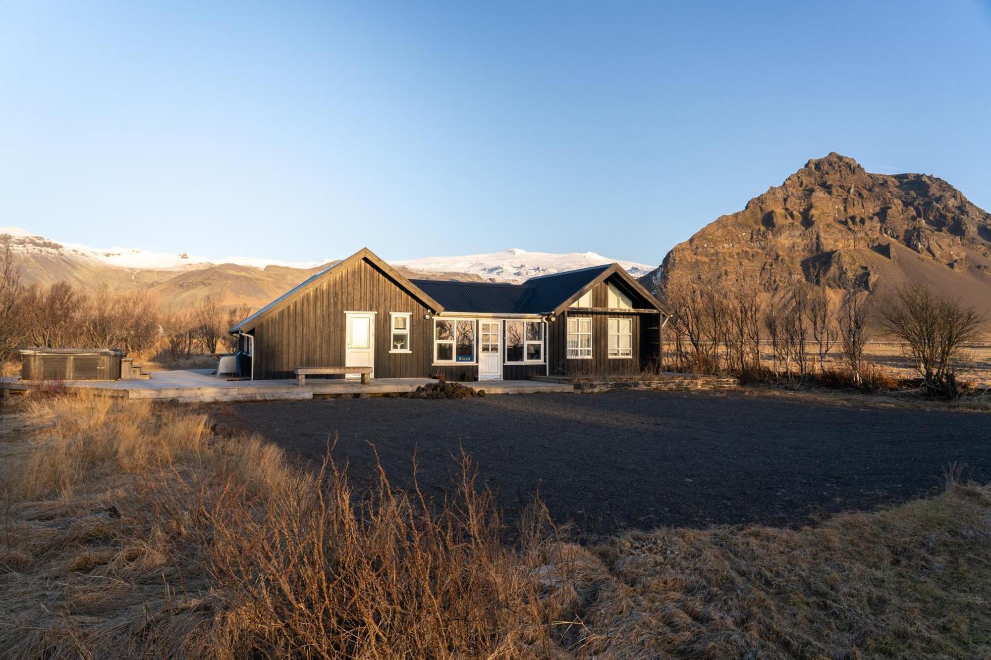 Grund Cabin Hvolsvöllur Eksteriør bilde