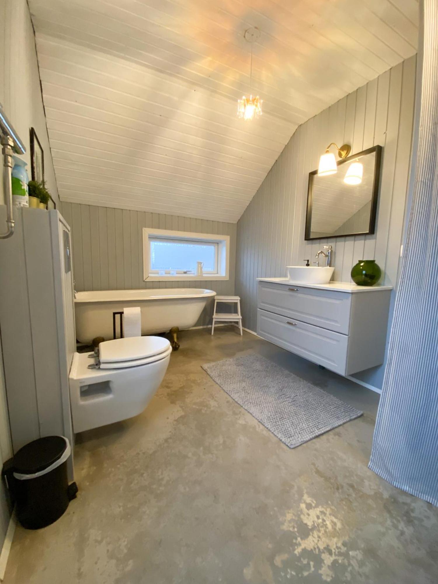 Grund Cabin Hvolsvöllur Eksteriør bilde